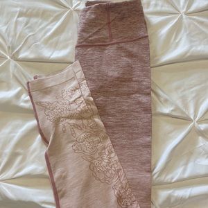 Calia by Carrie Underwood pink ombré workout leggings
